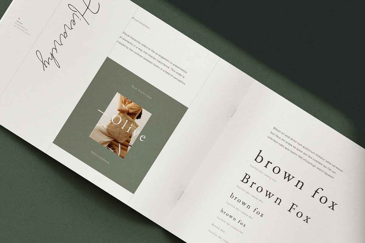 Auburn Brand Guidelines, a Brochure Template by Studio Standard (Photo 14 of 15)