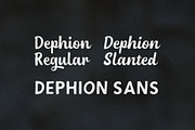 Dephion, a Script Font by Locomotype (Thumbnail 6 of 6)