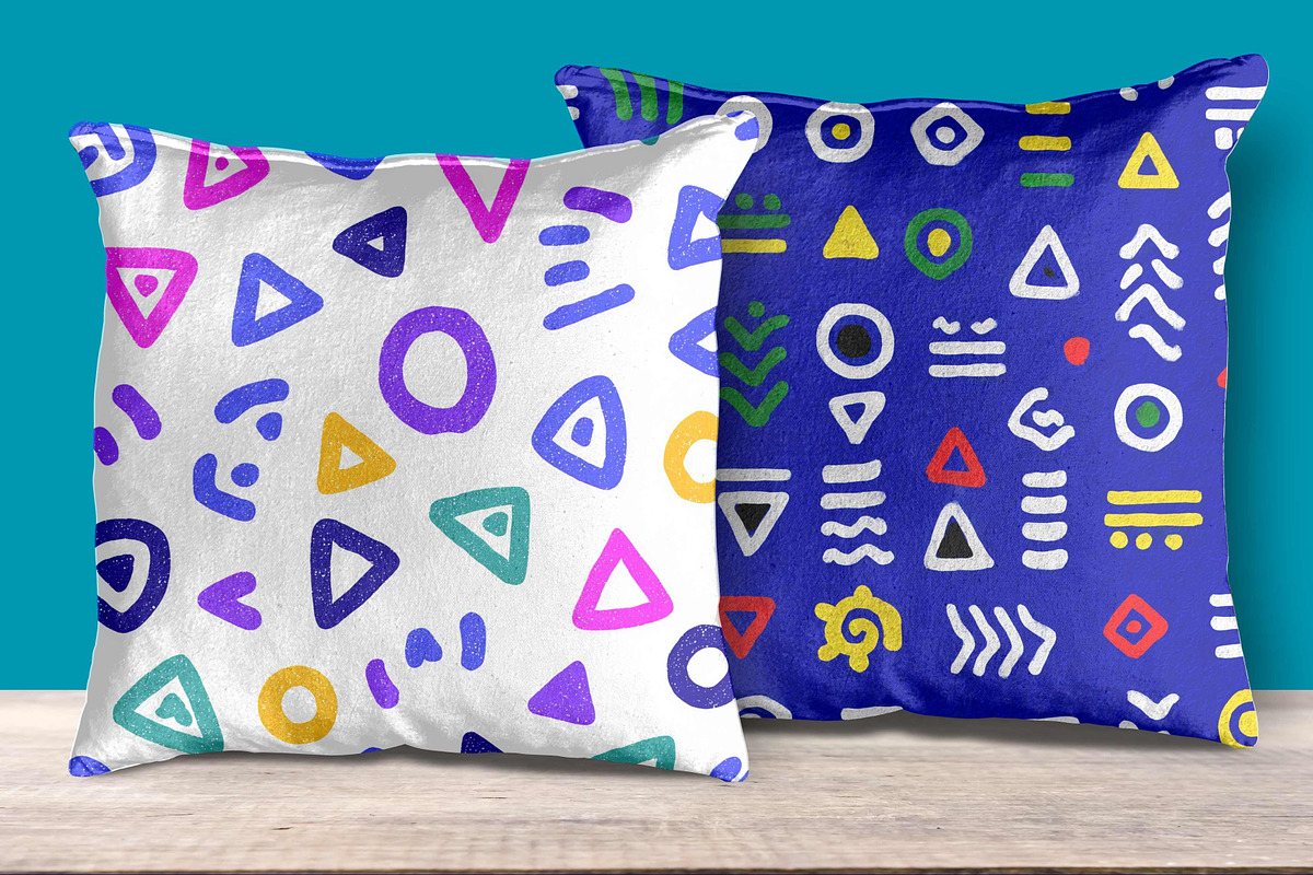 Bold Funky Doodle Patterns, a Pattern Graphic by Pattern Whimsy (Photo 7 of 8)