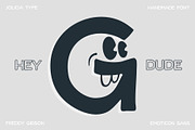 Freddy Gibson | Handmade Emoji Font, a Sans Serif Font by Jolicia Type (Thumbnail 12 of 15)