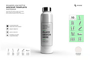 Long Bottle Tumbler Mockup Template, a Household Mockup by DesignRushMarket (Thumbnail 1 of 11)