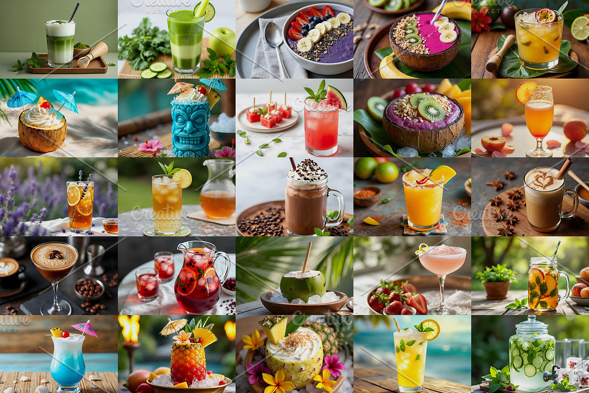Summer Drinks Stock Images Pack, a Food & Drink Photo by Beshr Abdulhadi (Photo 7 of 9)
