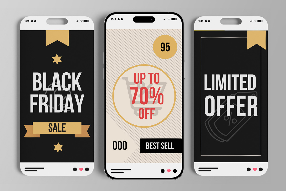 Black Friday Story Design Template preview 2