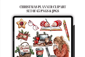 Christmas Planner Clipart