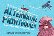 Alternative Printmaker, a Layer Style Add-On by Guerillacraft (Thumbnail 1 of 10)