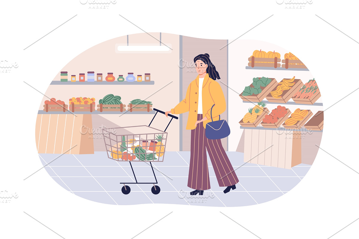 Women’s Daily Life Clipart Bundle, a Food Illustration by IRSYART (Photo 4 of 10)