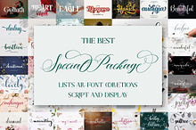 The Best Spesial Bundle | 53 Font