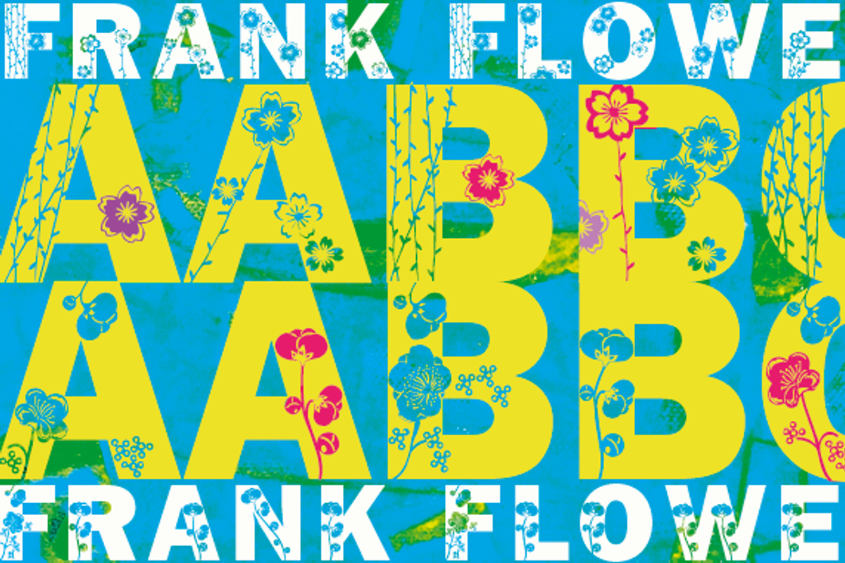 FrankFlowers, a Font by Wiescher-Design