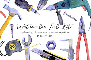 Watercolor Tool Kit