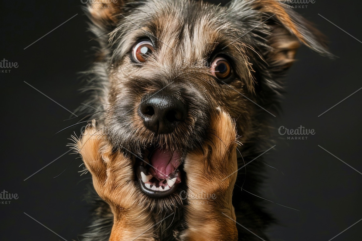 236 surprised animals, an Animal Photo by Handmadefont (Photo 20 of 241)