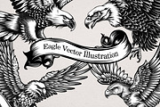 36 Eagle Vector Illustrations, an Animal Illustration by Alternate Studio (Thumbnail 1 of 7)