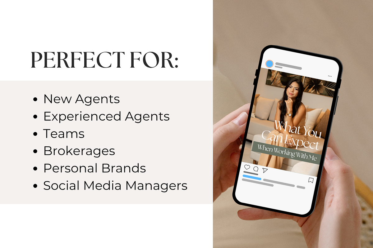 Real Estate Instagram Templates, a Social Media Template by BrandhavenStudio (Photo 7 of 10)