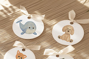 Baby Shower Plush Toys Set, a Decorative Illustration by Sunshine Art (Thumbnail 10 of 11)