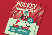 Hockey Flyer, a Flyer Template by graphicook (Thumbnail 2 of 3)