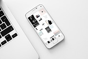 Instagram PUZZLE template - Minimal, a Social Media Template by CreativeFolks (Thumbnail 3 of 6)