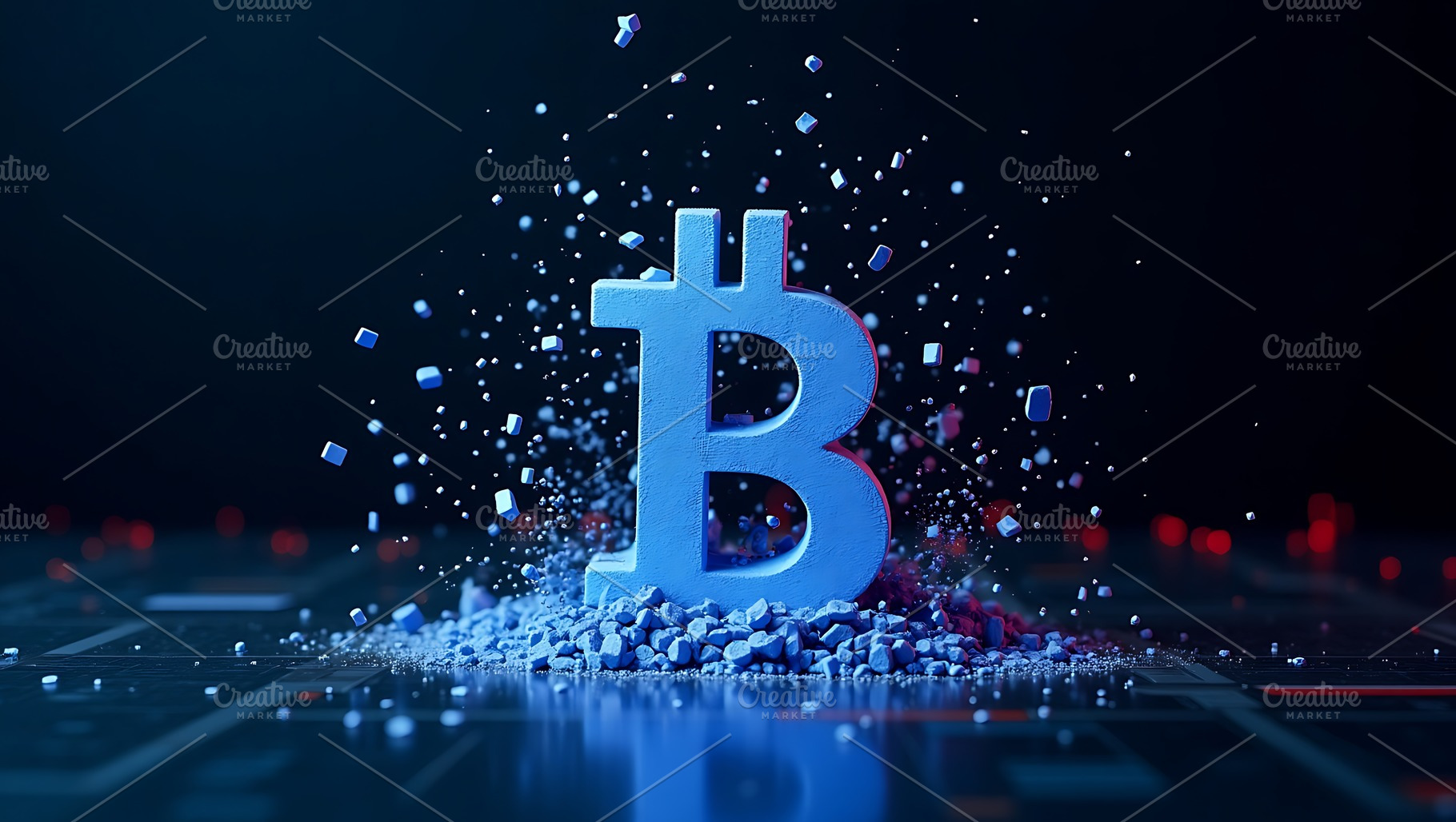 Bitcoin cryptocurrency digital money, a Business Photo by Artonix