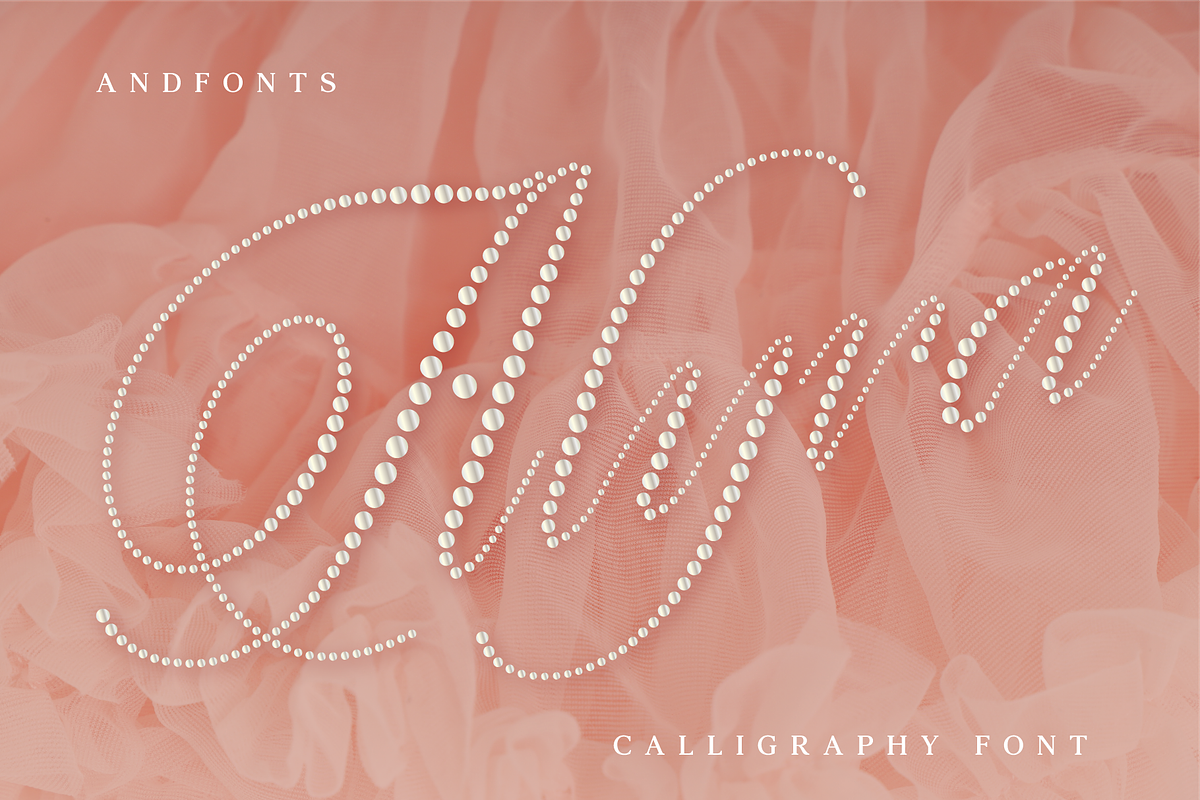 Alyra Calligraphy font, a Script Font by Andfonts (Photo 1 of 3)
