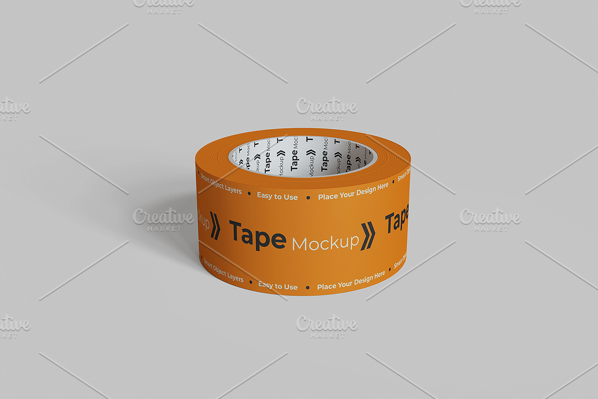 Duct Tape Mockup, a Packaging Mockup by Pixie Creative (Photo 4 of 4)