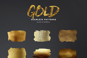 300 Gold Glitter Foil Styles