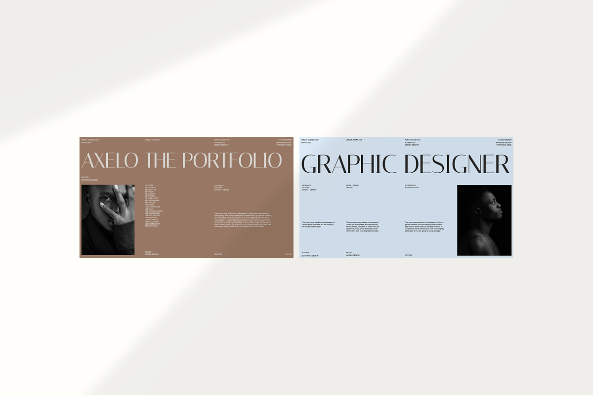 AXELO - Brand Portfolio Keynote, a Presentation Template by Creatorism (Photo 3 of 8)
