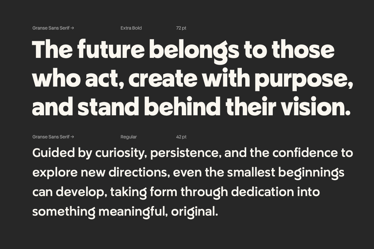 Granse - Modern Sans Serif, a Sans Serif Font by Yukita Creative (Photo 9 of 10)