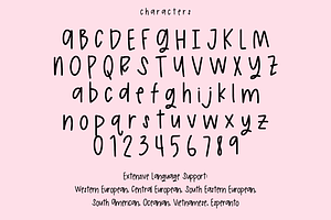 Dear February Handwriting Font