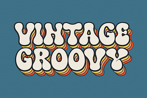 The Duck - Groovy Retro Font