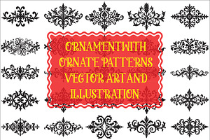 Victorian Scrollwork Ornament, an Illustration by Amazin_art