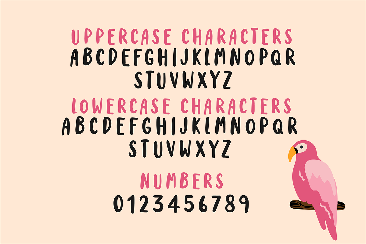Aloha party font, a Handwritten Font by Nyla.Studio (Photo 8 of 10)