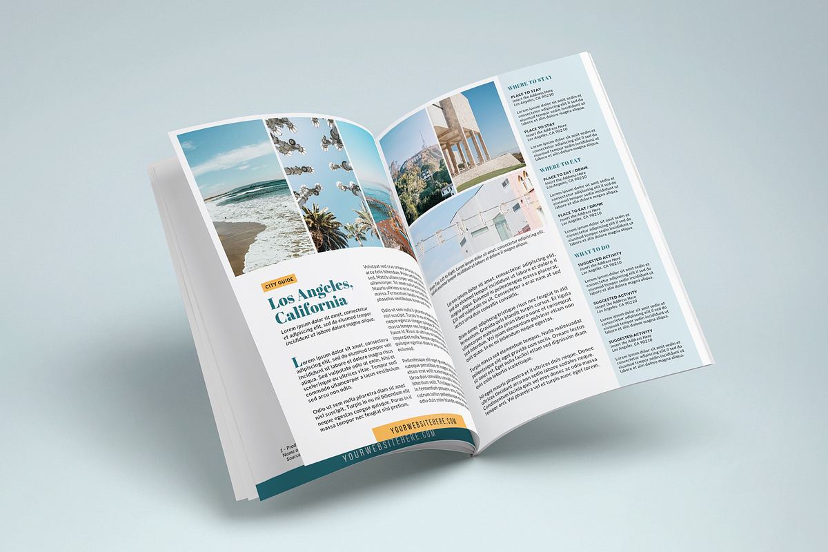 Travel Lead Magnet Template, a Magazine Template by ProductiveandFree (Photo 9 of 10)
