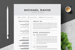 CV Template With Word Cover Letter