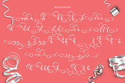 Mahdaleina Typeface, a Script Font by Thirtypath Studio (Thumbnail 8 of 10)