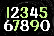 Affinik - Modern Logo Font, a Sans Serif Font by Pekotype (Thumbnail 4 of 12)