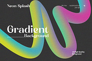 Neon Splash Gradient Background, a Background Graphic by MSG Studio (Thumbnail 1 of 11)