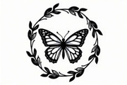 Butterfly Design Bundle, an Illustration by Creativeshirt (Thumbnail 6 of 9)