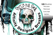 Poison Pen Affinity Designer Brushes, a Brush Add-On by Annex1 (Thumbnail 1 of 6)