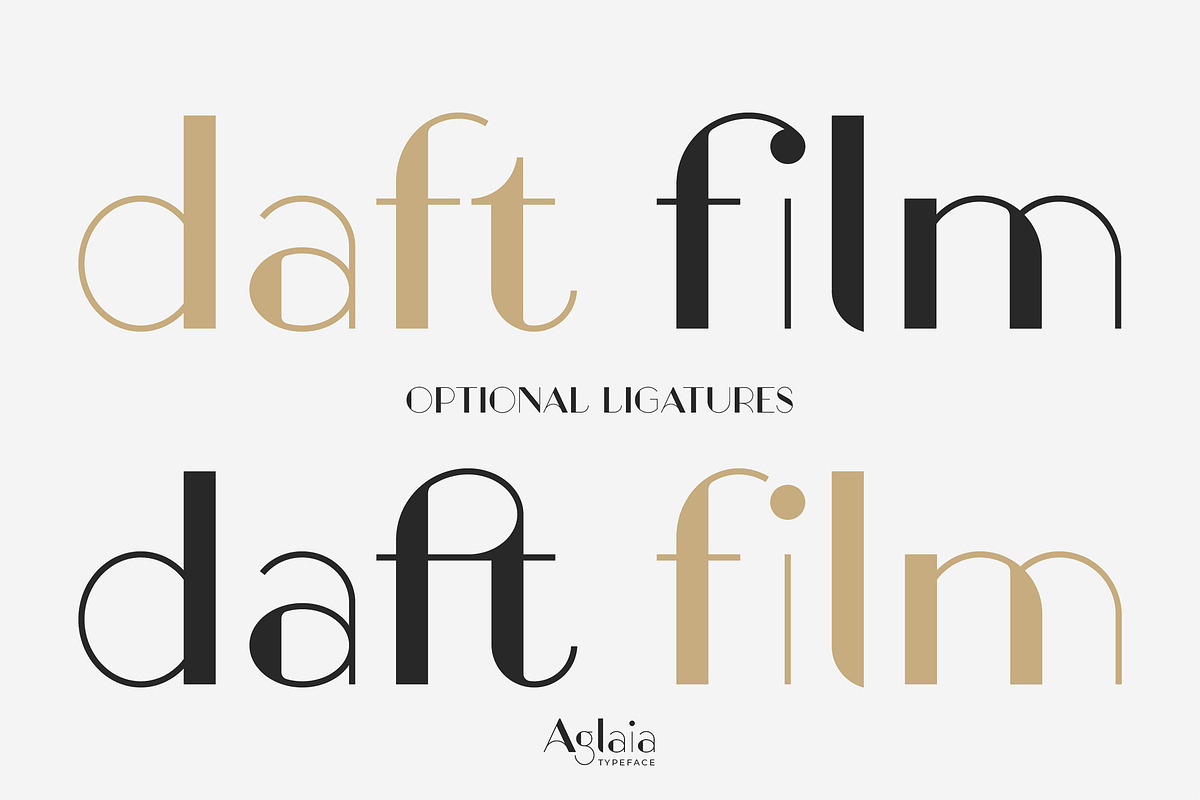 Aglaia Regular • An Elegant Font preview 7
