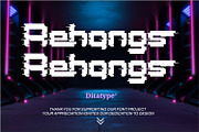 Rehangs, a Symbol Font by Ditatype (Thumbnail 21 of 22)