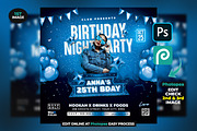 Best Birthday Flyer Templates PSD, a Flyer Template by StarPixles11 (Thumbnail 2 of 2)