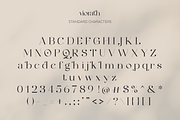 Viorath Modern Serif Font, a Serif Font by Inkofert (Thumbnail 12 of 12)