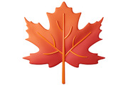 Cute 3D Autumn Leaves, a Plants & Tree 3D Model by Hannet (Thumbnail 2 of 14)