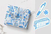 Back to School Lineart, an Education Illustration by Carpet Tapete Pretzel (Thumbnail 3 of 7)