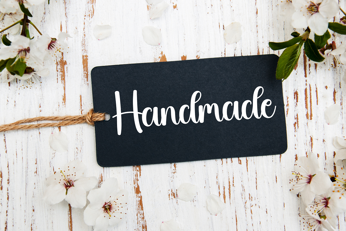 Monkey | Script Font, a Handwritten Font by Scratchones (Photo 3 of 9)