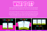 Neon Etsy Listing Templates, a Branding & Logo Template by SunshineStudioBoutique (Thumbnail 2 of 8)