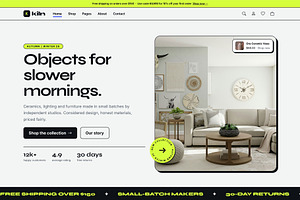 Kiln – eCommerce HTML Template