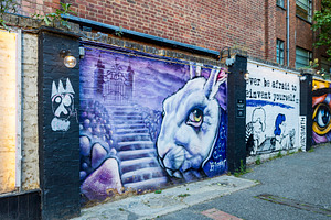 London, UK, Street art, an Abstract Photo by Imaginarium