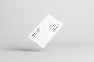 Simple Resume CV With Business Card