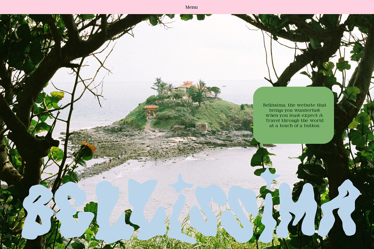 Les Fleurs a Wavy Fluid Font, a Sans Serif Font by Emma Make (Photo 4 of 6)