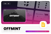Offmint – Minimalist Google Slides, a Presentation Template by Ermedia Studio (Thumbnail 1 of 8)