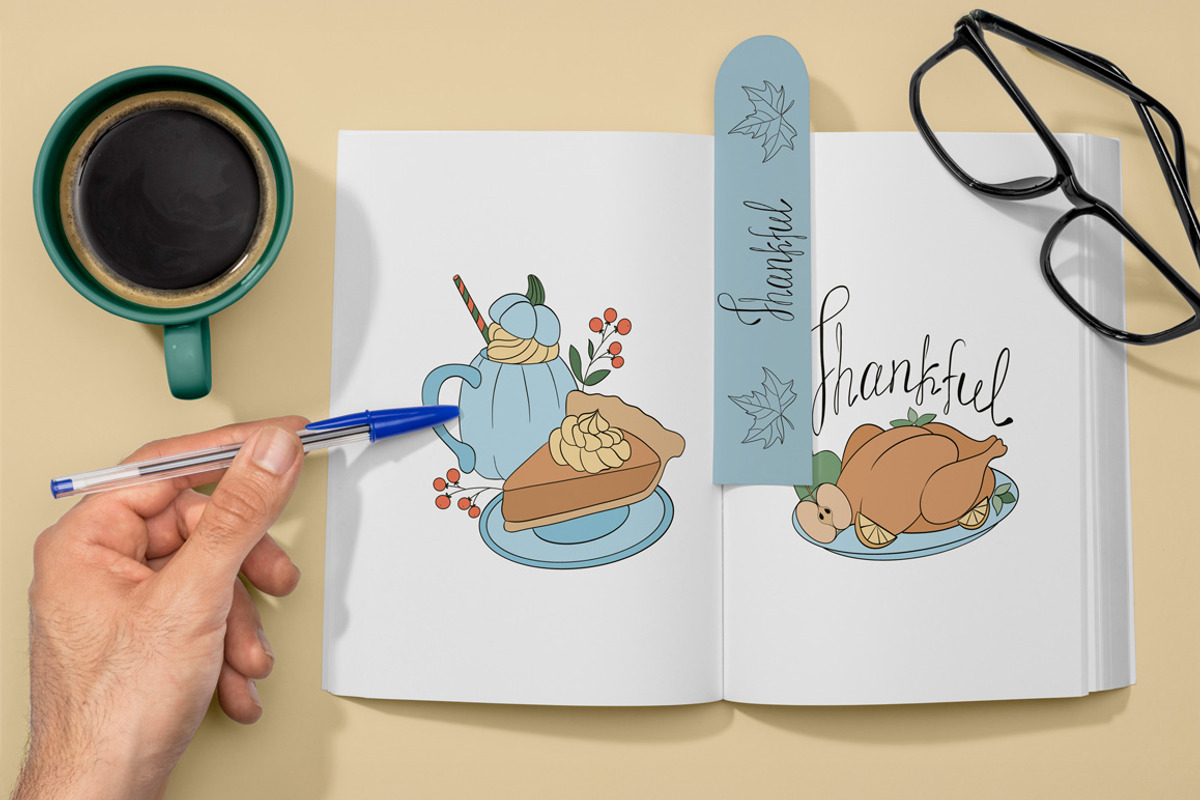 Thanksgiving Clipart, a Seasonal Illustration by Mari_Caliart (Photo 3 of 9)